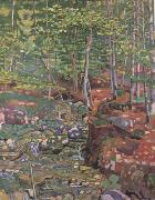 Ferdinand Hodler The Forest Interior near Reichenbach (nn02) china oil painting artist